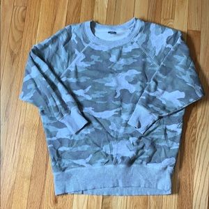 Oversized Camo Sweatshirt